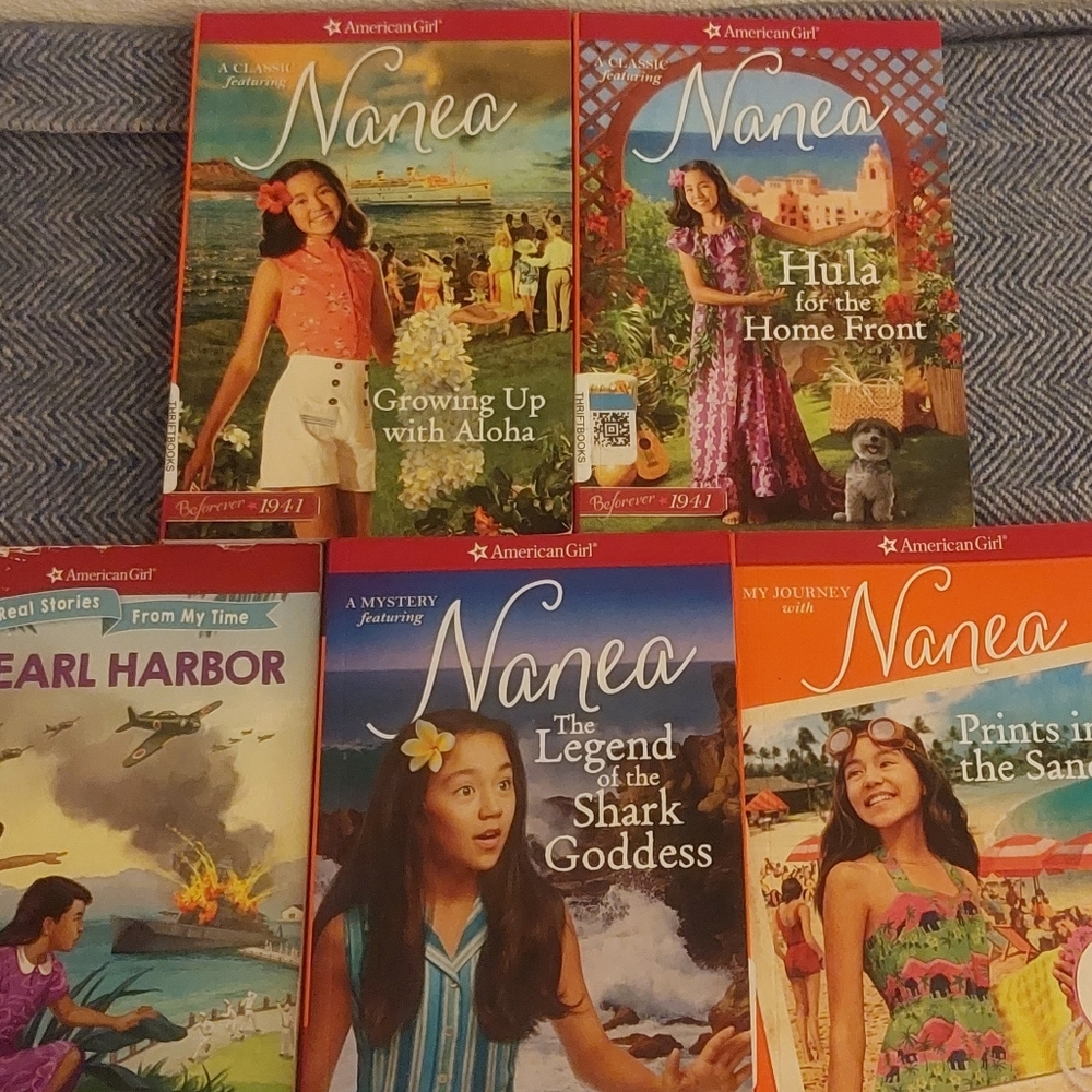 5 American Girl Nanea Books